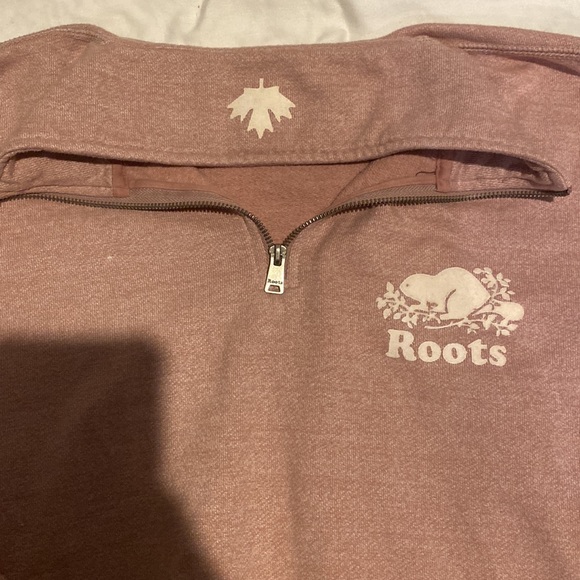 Pink Roots Quarter zip - Picture 4 of 4